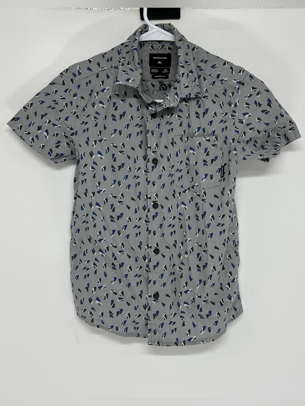 Quicksilver boys small button down shirt
